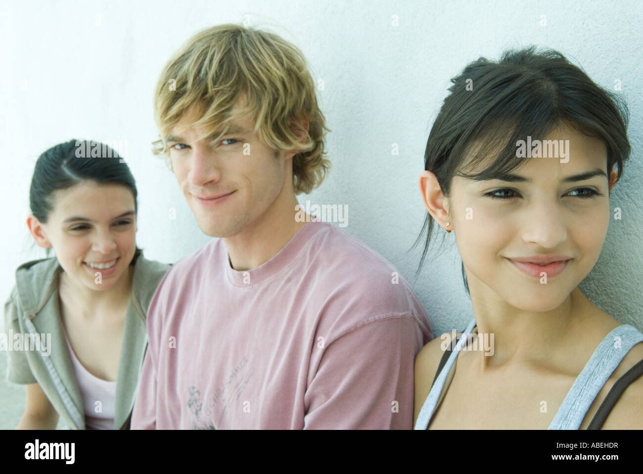 Group of young friends Stock Photo