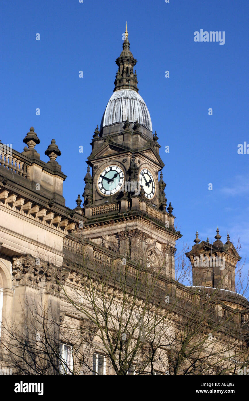 Bolton Town Hall Clock, England UK Stock Photo Alamy