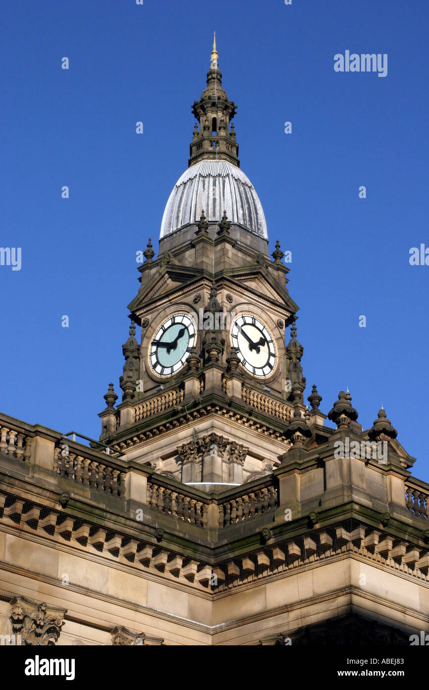 Bolton Town Hall Clock, England UK Stock Photo Alamy