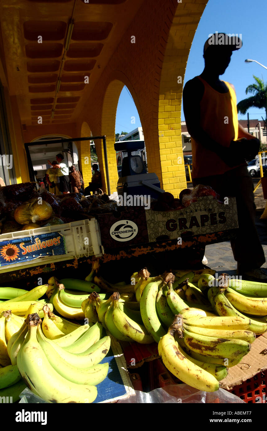 Kingstown st vincent bananas hires stock photography and images Alamy