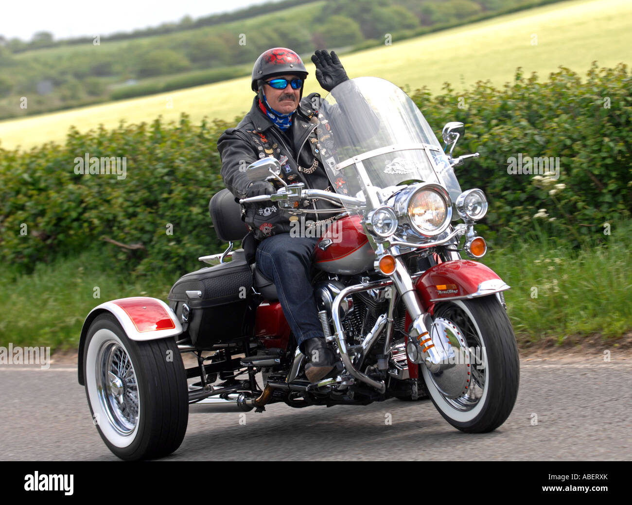 3 Wheeler Motorcycle High Resolution Stock Photography And Images Alamy