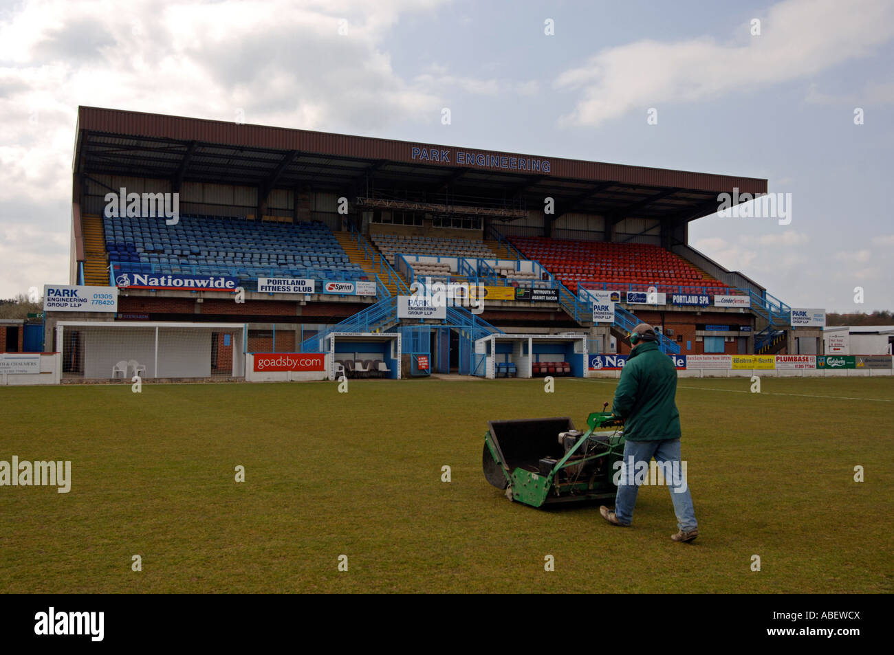 English football pitch hires stock photography and images Alamy