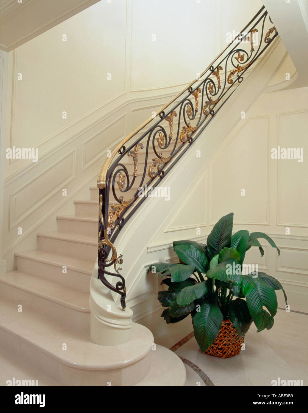 Residential stairs hi-res stock photography and images - Alamy