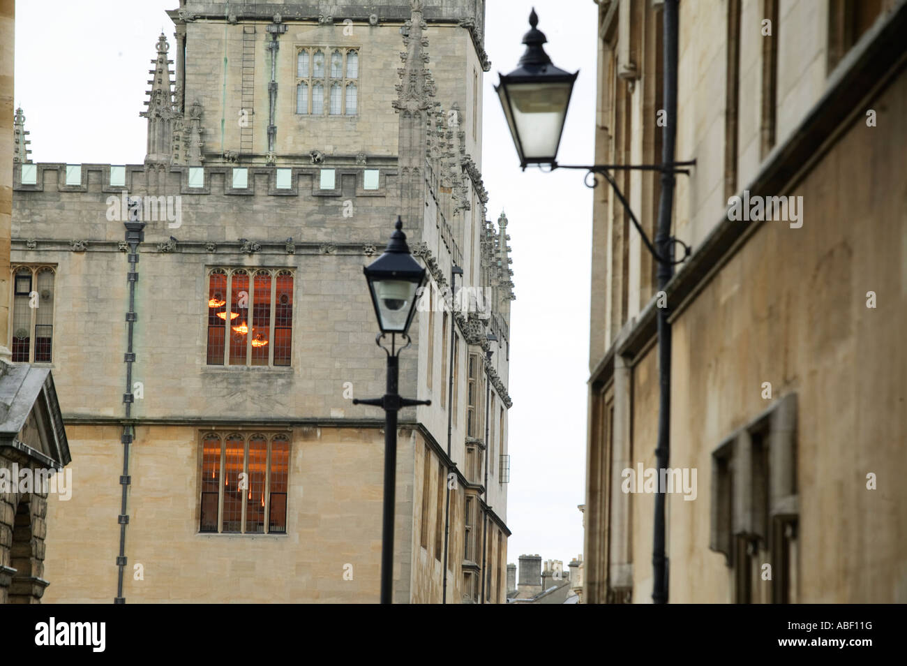 Buildings in the centre of Oxford, UK Stock Photo