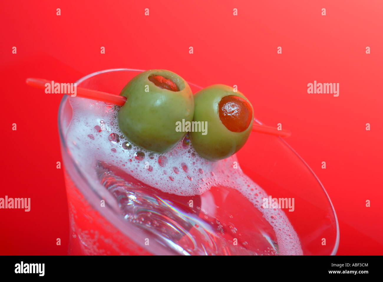dry martini and lemonade Stock Photo Alamy