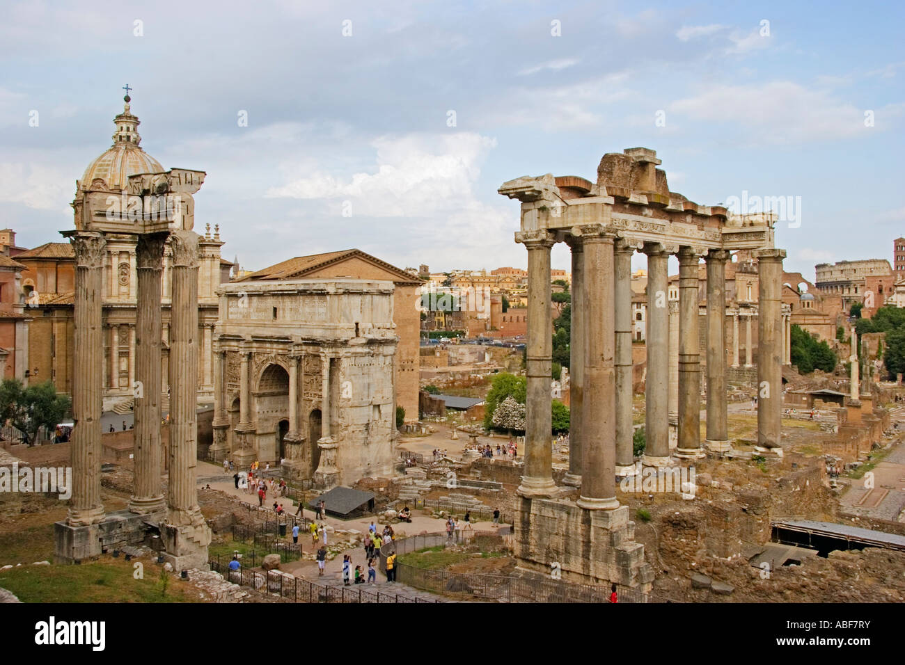 Scenics panoramic travel rome hi-res stock photography and images - Alamy