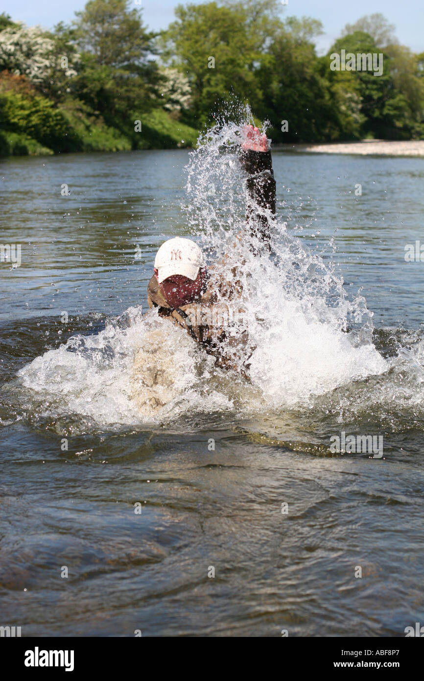 River lune fishing hi-res stock photography and images - Alamy