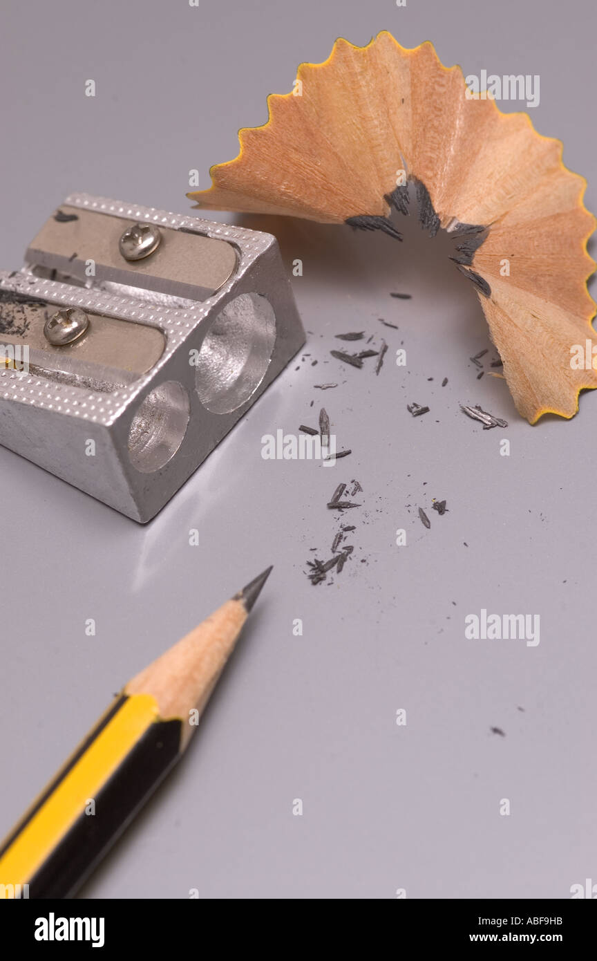 to sharpen a pencil Stock Photo Alamy
