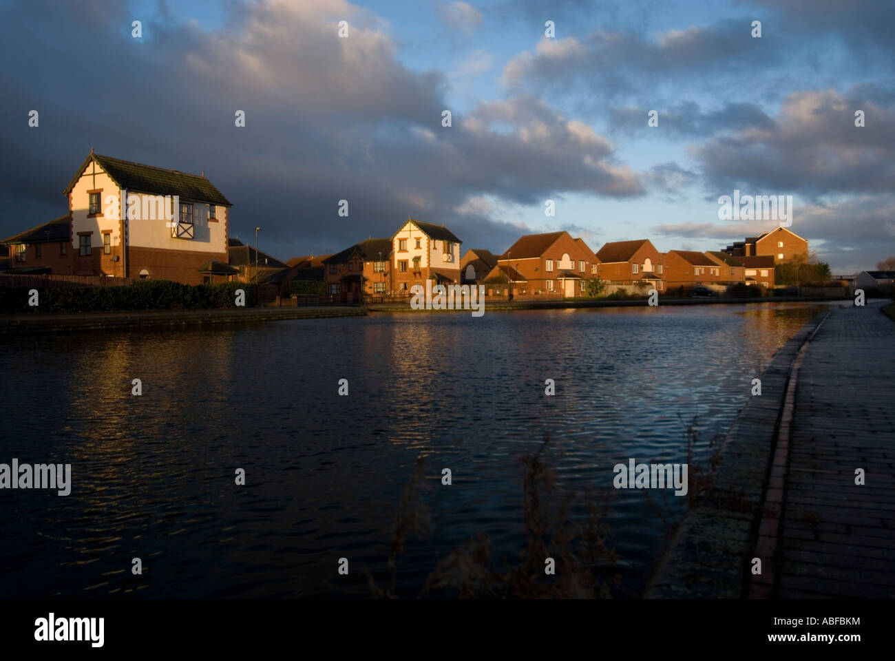 dudley port where there has been a massive housing redevelopment on a a