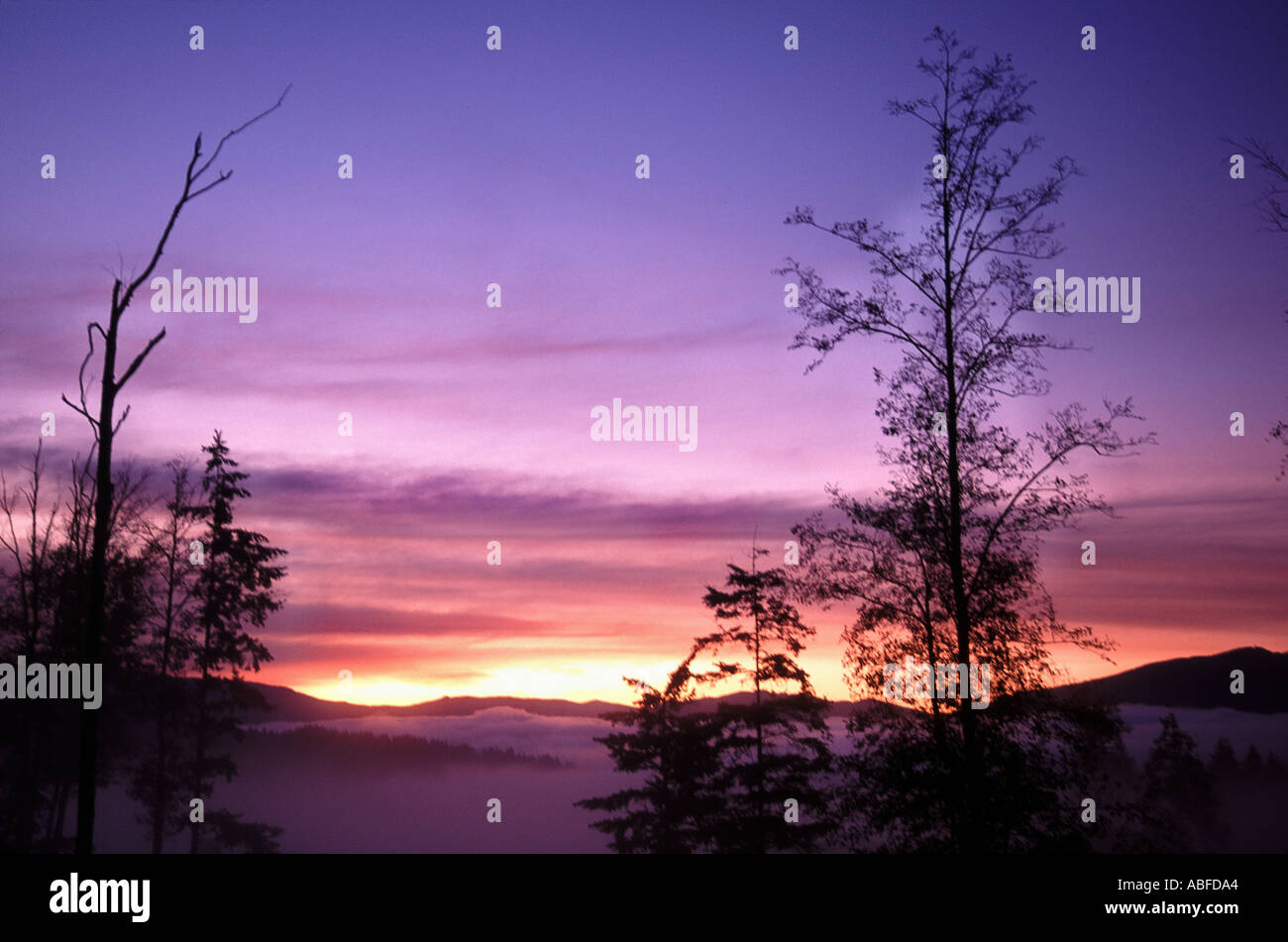 Fog over mountains hi-res stock photography and images - Alamy
