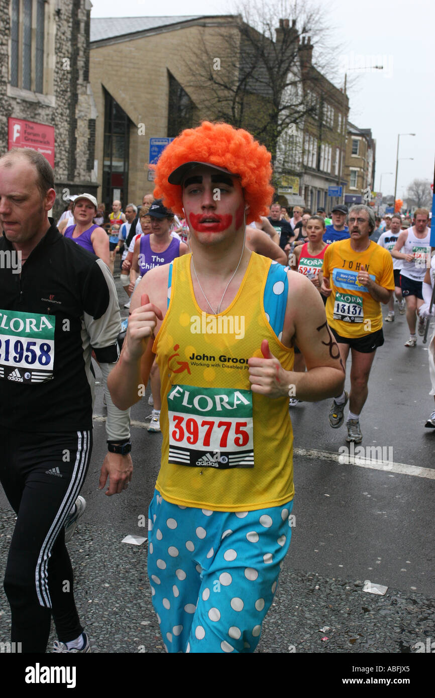 The London Marathon 2006, Greenwich London England Stock Photo Alamy