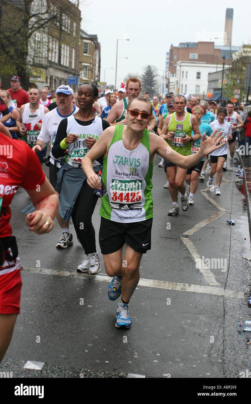 The London Marathon 2006, Greenwich London England Stock Photo Alamy