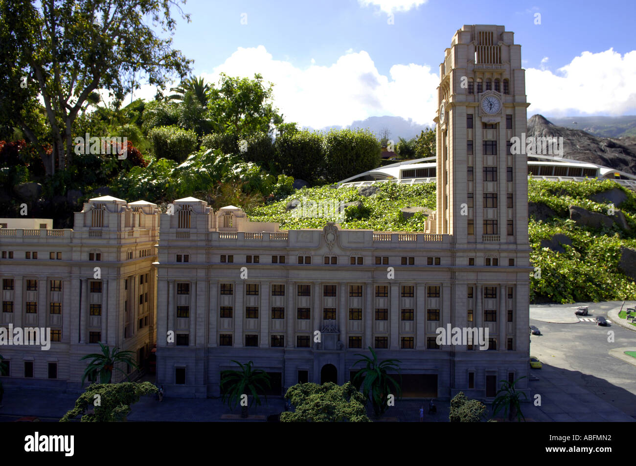 modern building architecture model design small building model pueblo