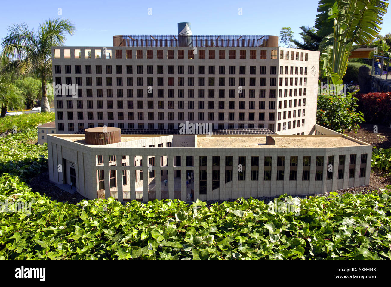 modern building architecture model design small building model pueblo