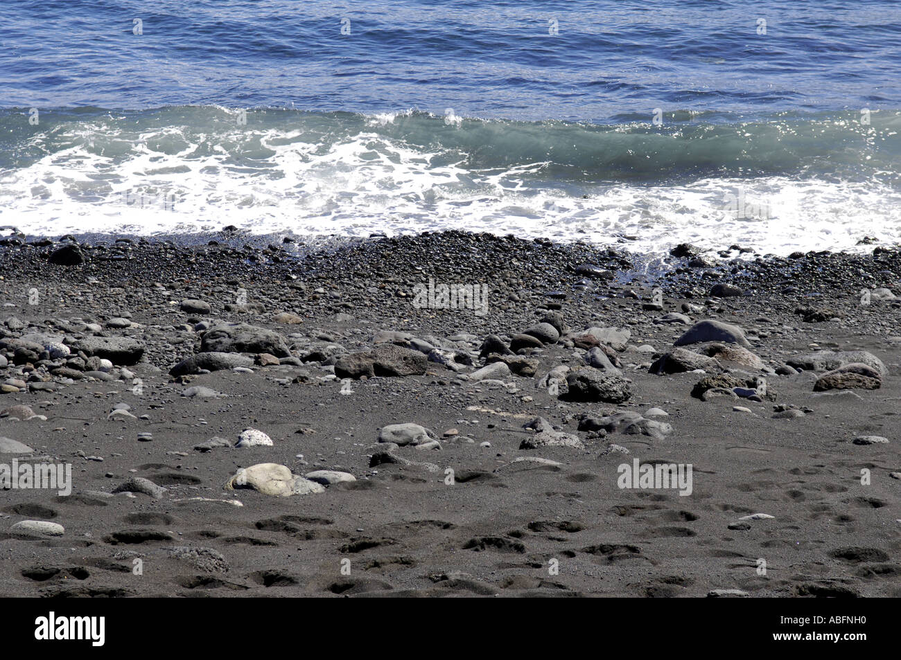 beach blue sand waves seaside sea coastal coastline coast shoreline