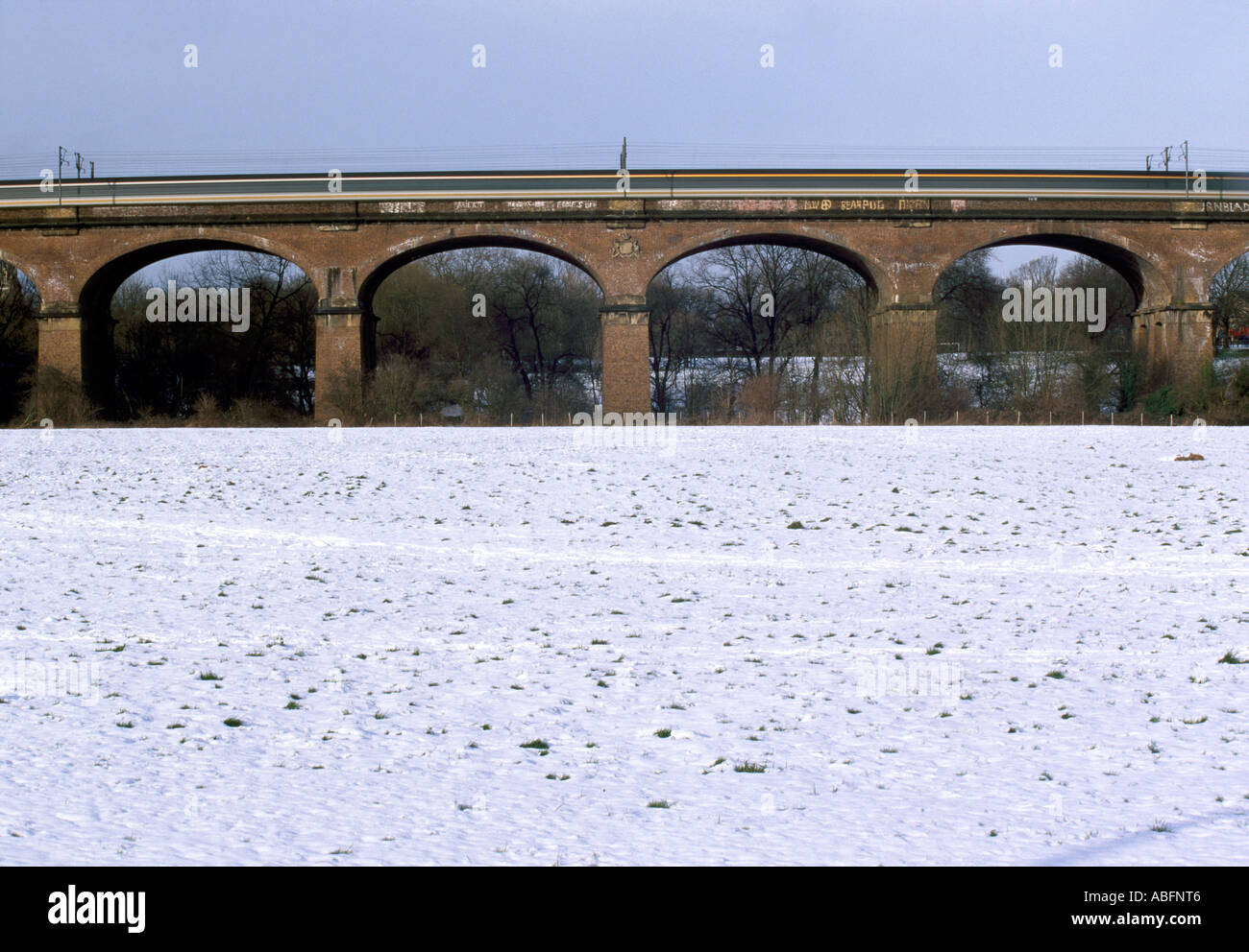 Wharncliffe Viaduct, Hanwell, Surrey, England, 1836. Architect: Isambard Kingdom Brunel Stock Photo