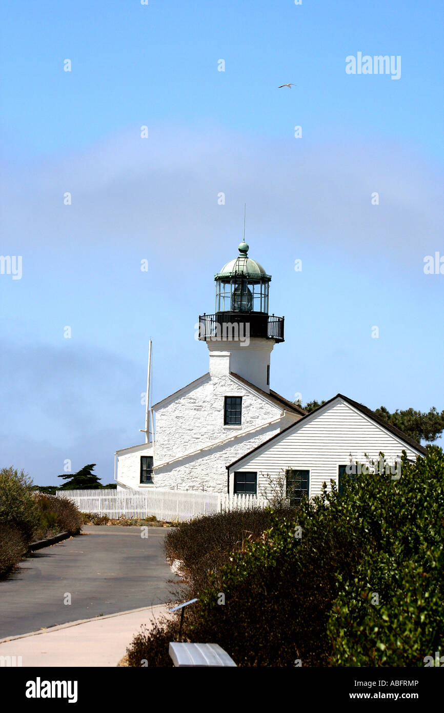 Old Point Loma Lighthouse Stock Photo - Alamy