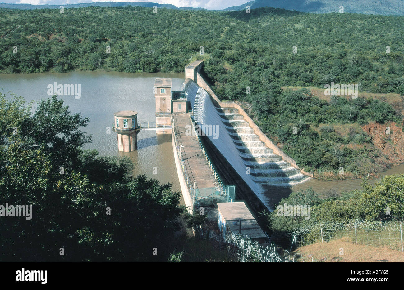 Lower Ncema Dam near Bulawayo Zimbabwe southern Africa Stock Photo