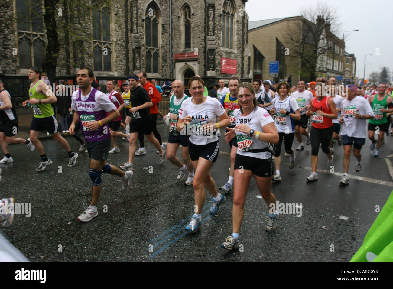 The London Marathon 2006, Photographed in Greenwich. London England