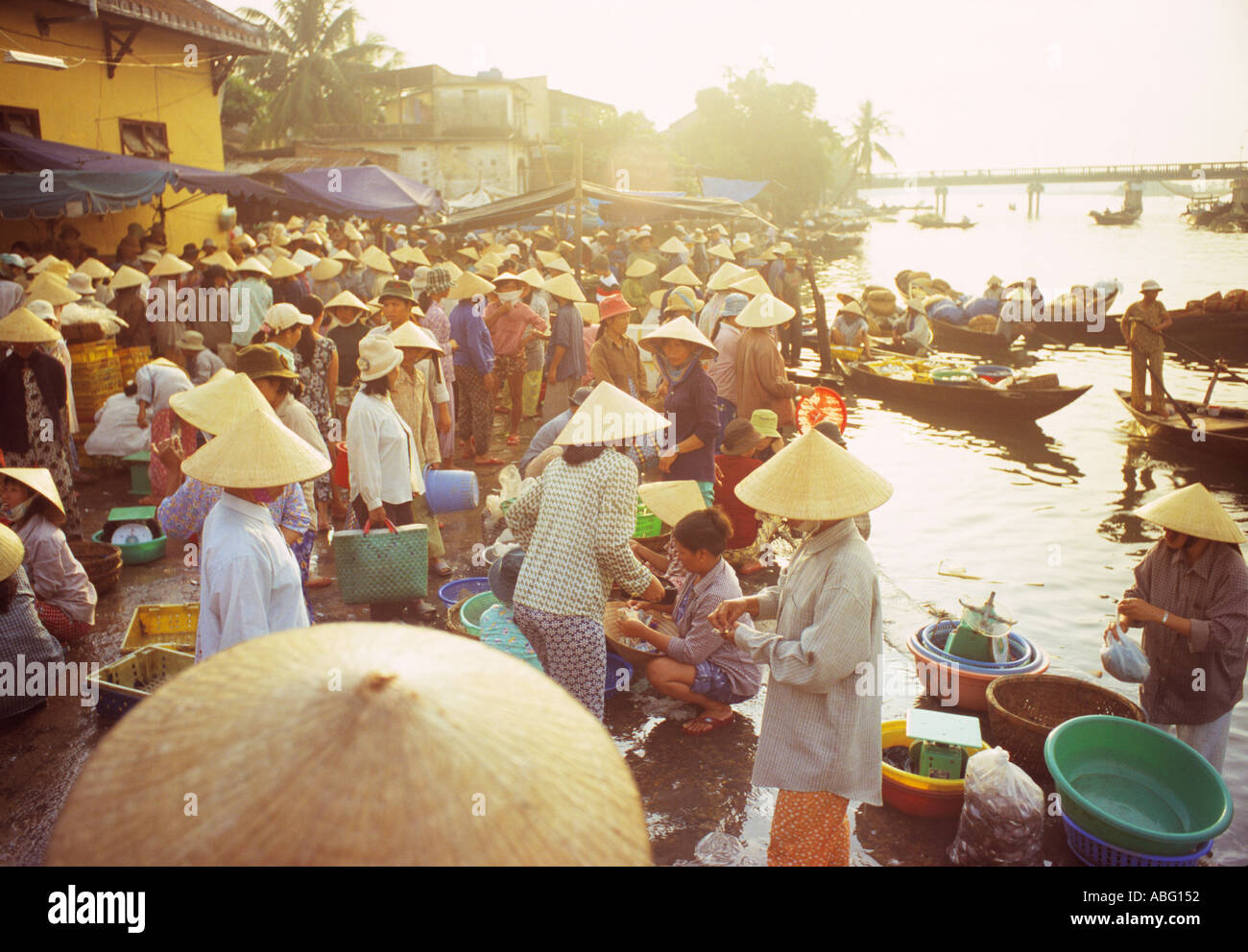 VIETNAM HOI AN FISH MARKET Stock Photo - Alamy