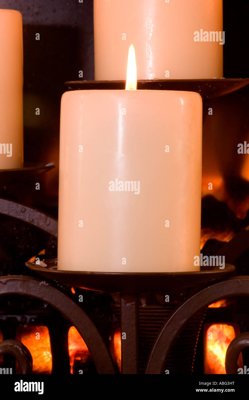 images of candles in churches in which a prayer is made and a candle