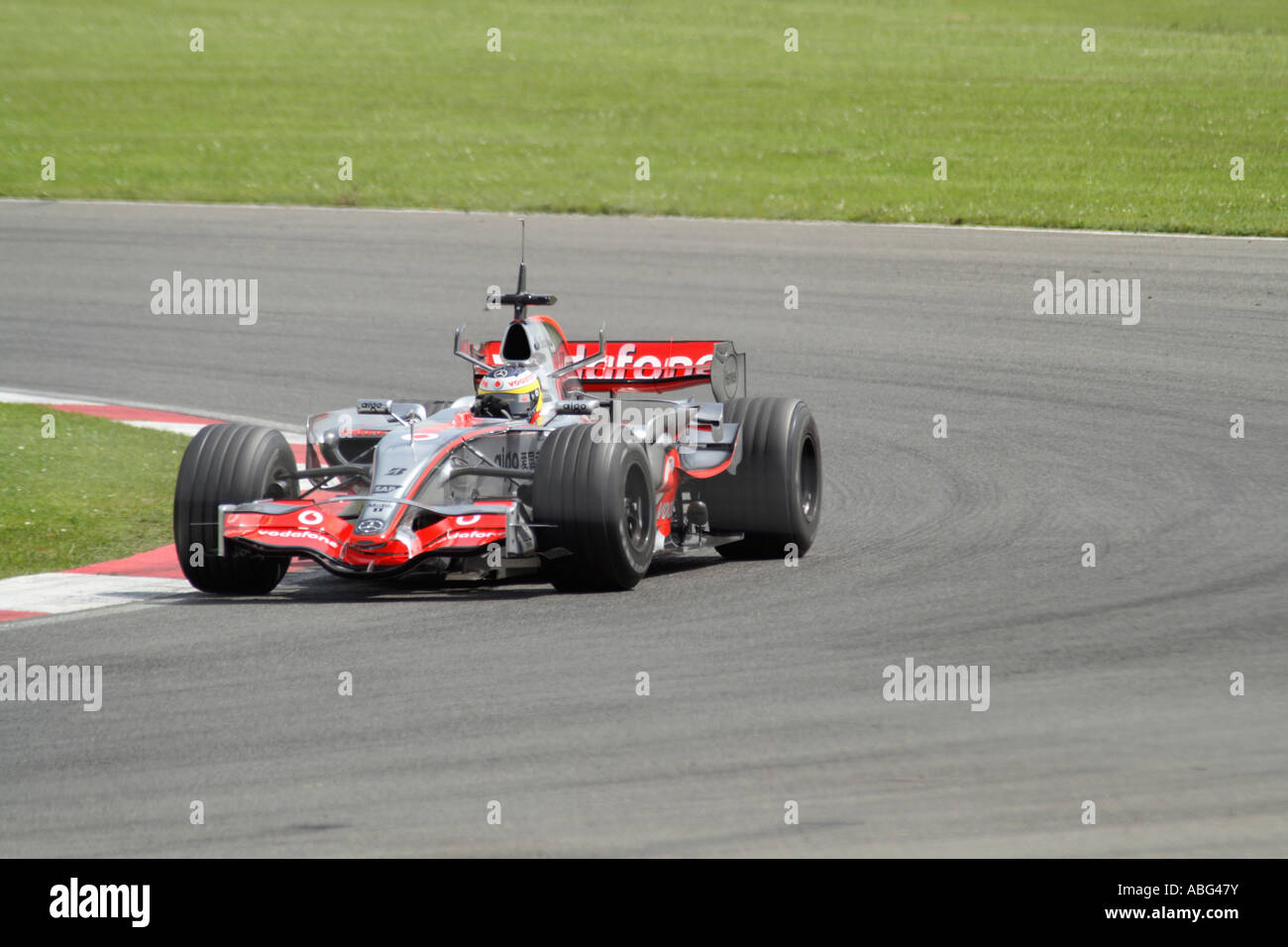 Pedro de la Rosa Vodafone McLaren Mercedes Stock Photo