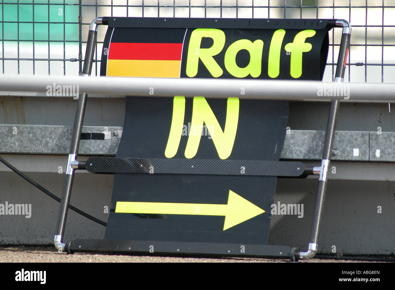 F1 pit board not ferrari not stop hi-res stock photography and images -  Alamy