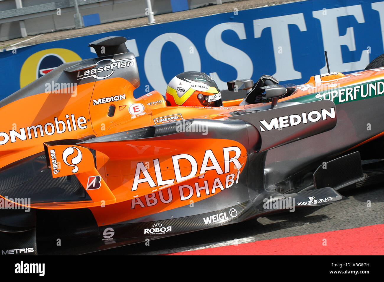 Adrian Valles (ESP) during Formula One Testing 2007 Stock Photo