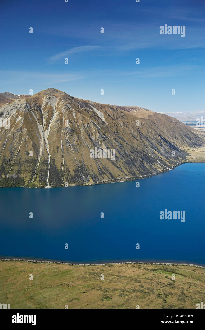 Lake Ohau and Ben Oahu Mackenzie Country South Canterbury South Island ...