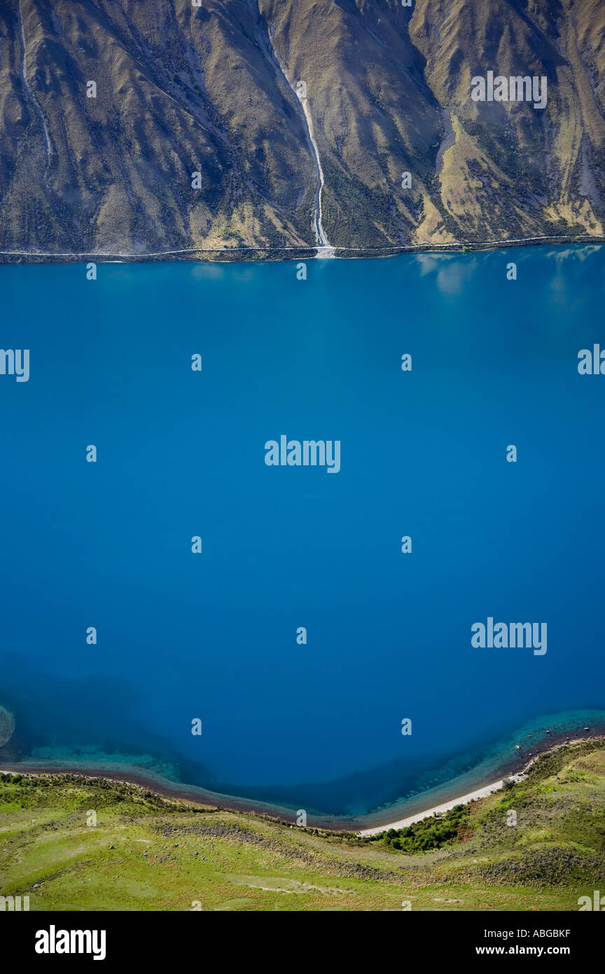 Lake Ohau and Ben Oahu Mackenzie Country South Canterbury South Island ...