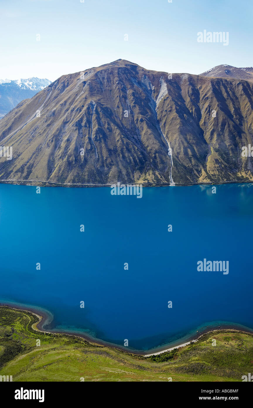 Lake Ohau and Ben Oahu Mackenzie Country South Canterbury South Island ...