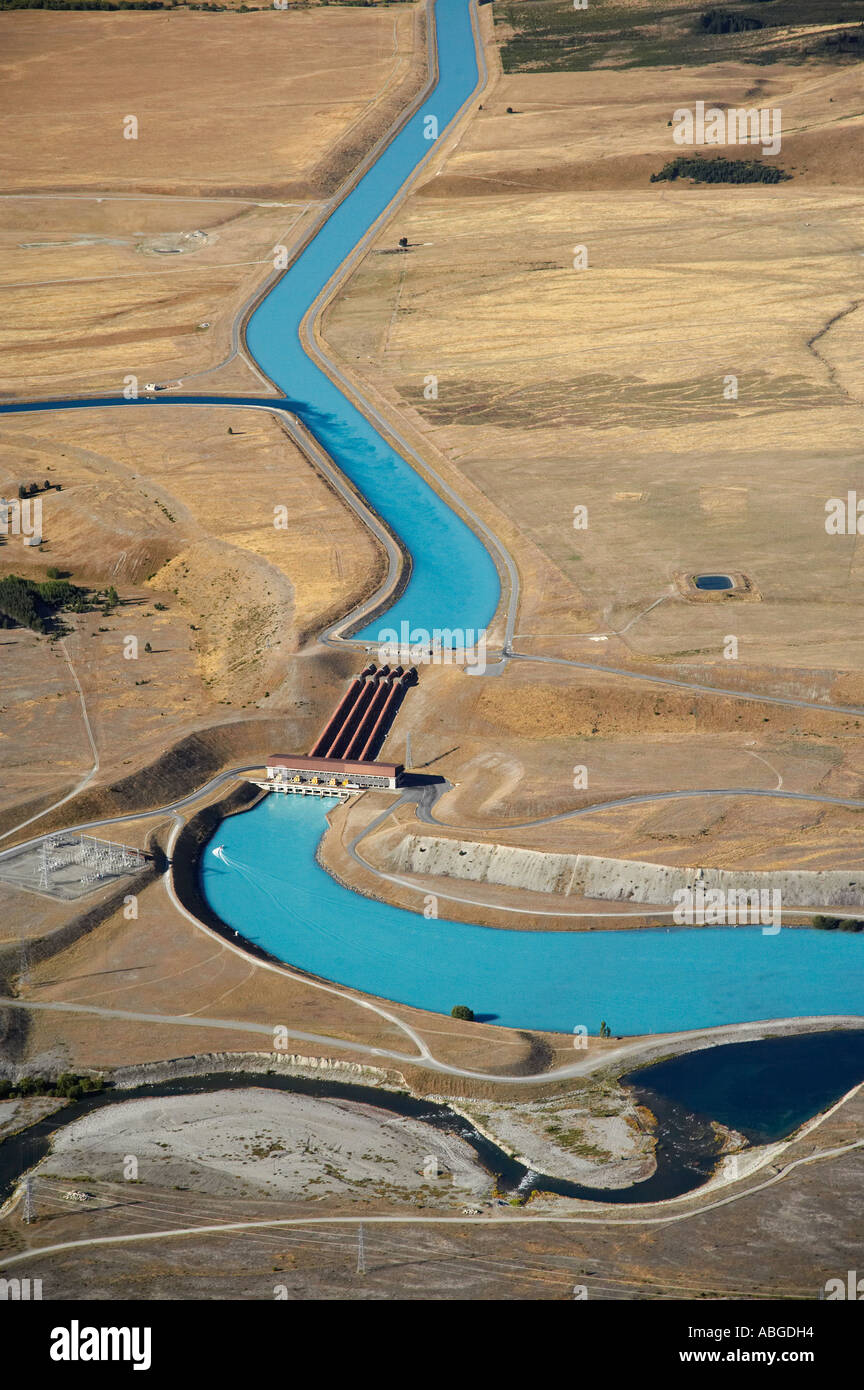 Ohau A Power Station near Twizel Mackenzie Country South Island New ...