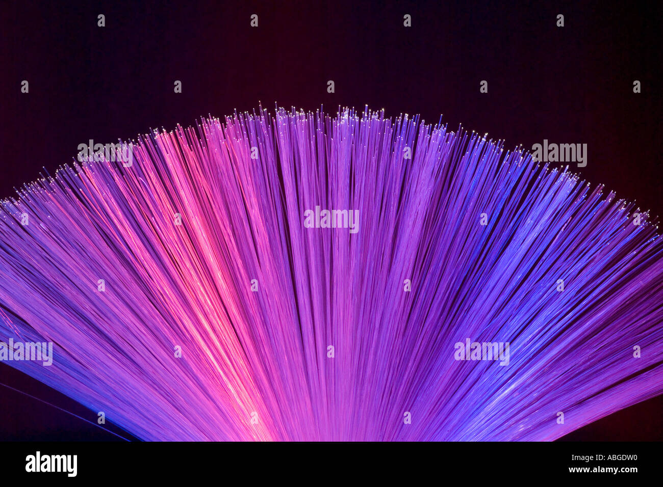 Optical fibres emitting light optical hires stock photography and images Alamy