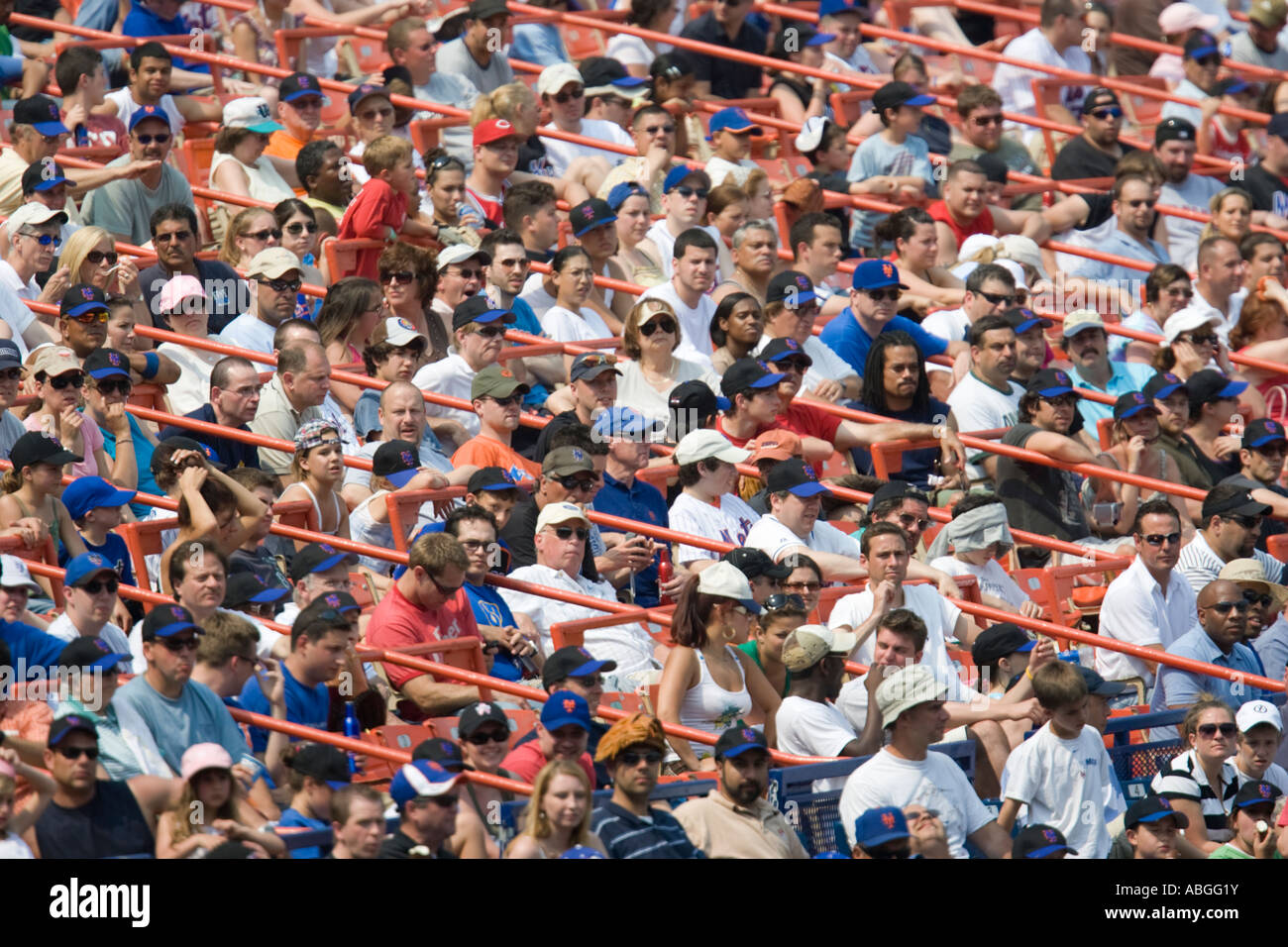 Fans At A Baseball Game ABGG1Y 