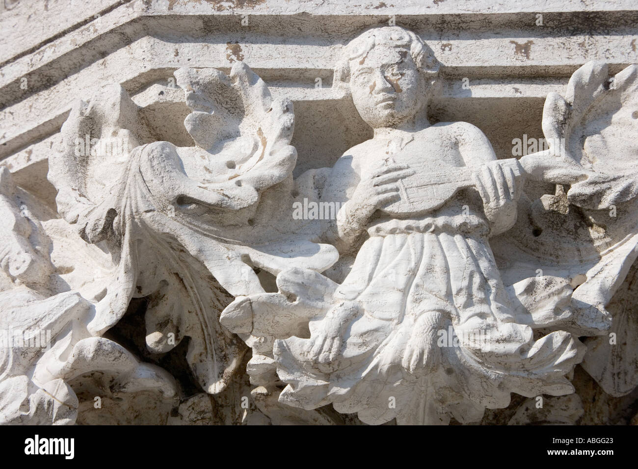 Column on doges palace venice hi-res stock photography and images - Alamy