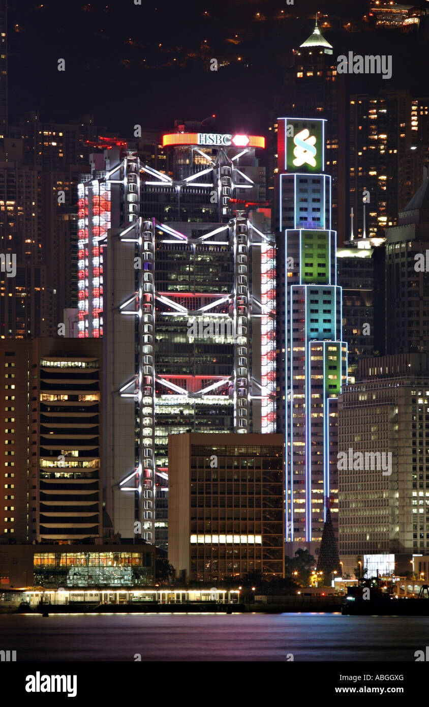 Hong Kong and Shanghai Bank headquarters Stock Photo Alamy
