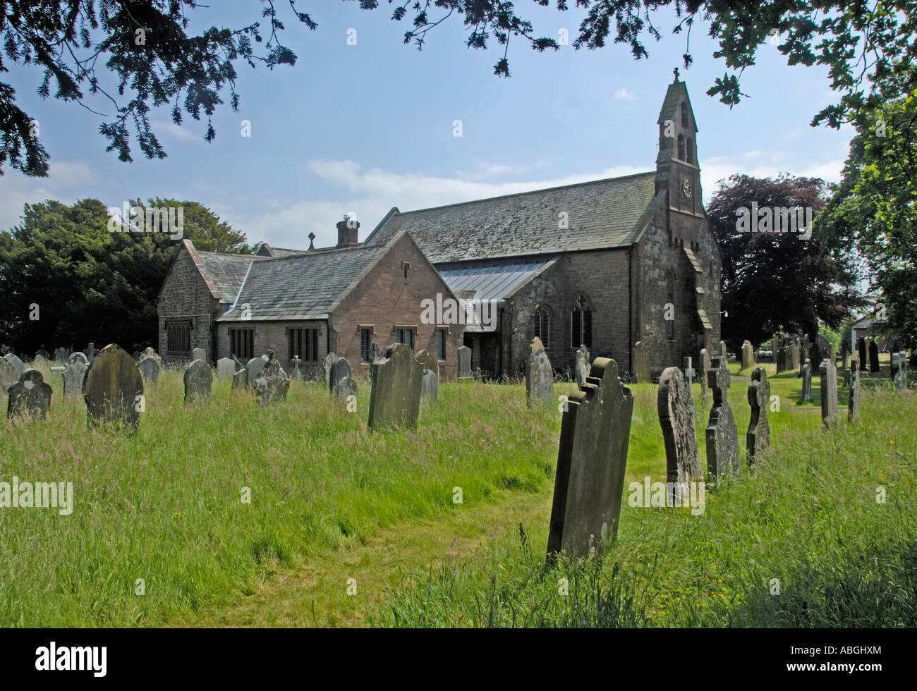 Church of Saint Mary , Gosforth . Lake District National Park , Cumbria ...