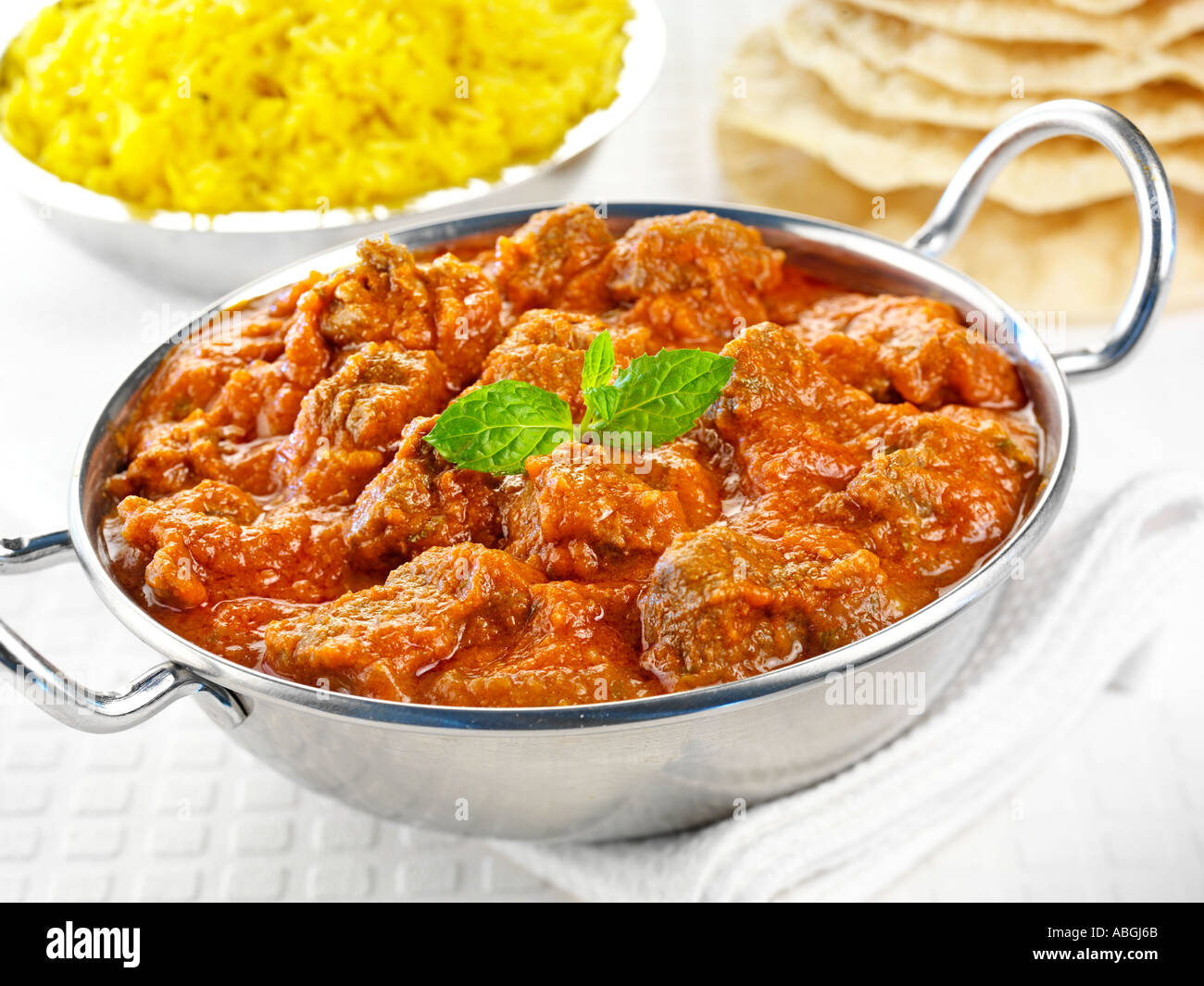 LAMB ROGAN JOSH Stock Photo