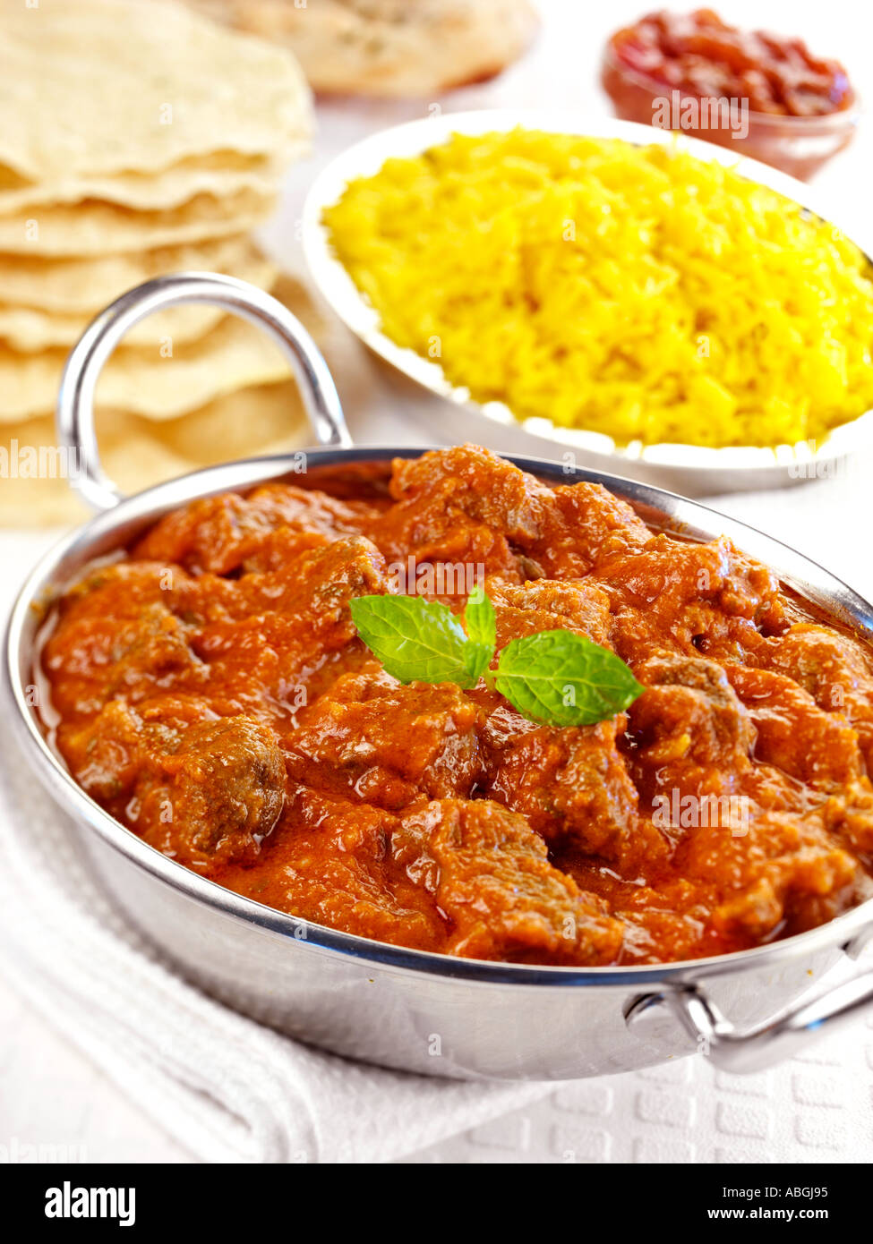 LAMB ROGAN JOSH Stock Photo