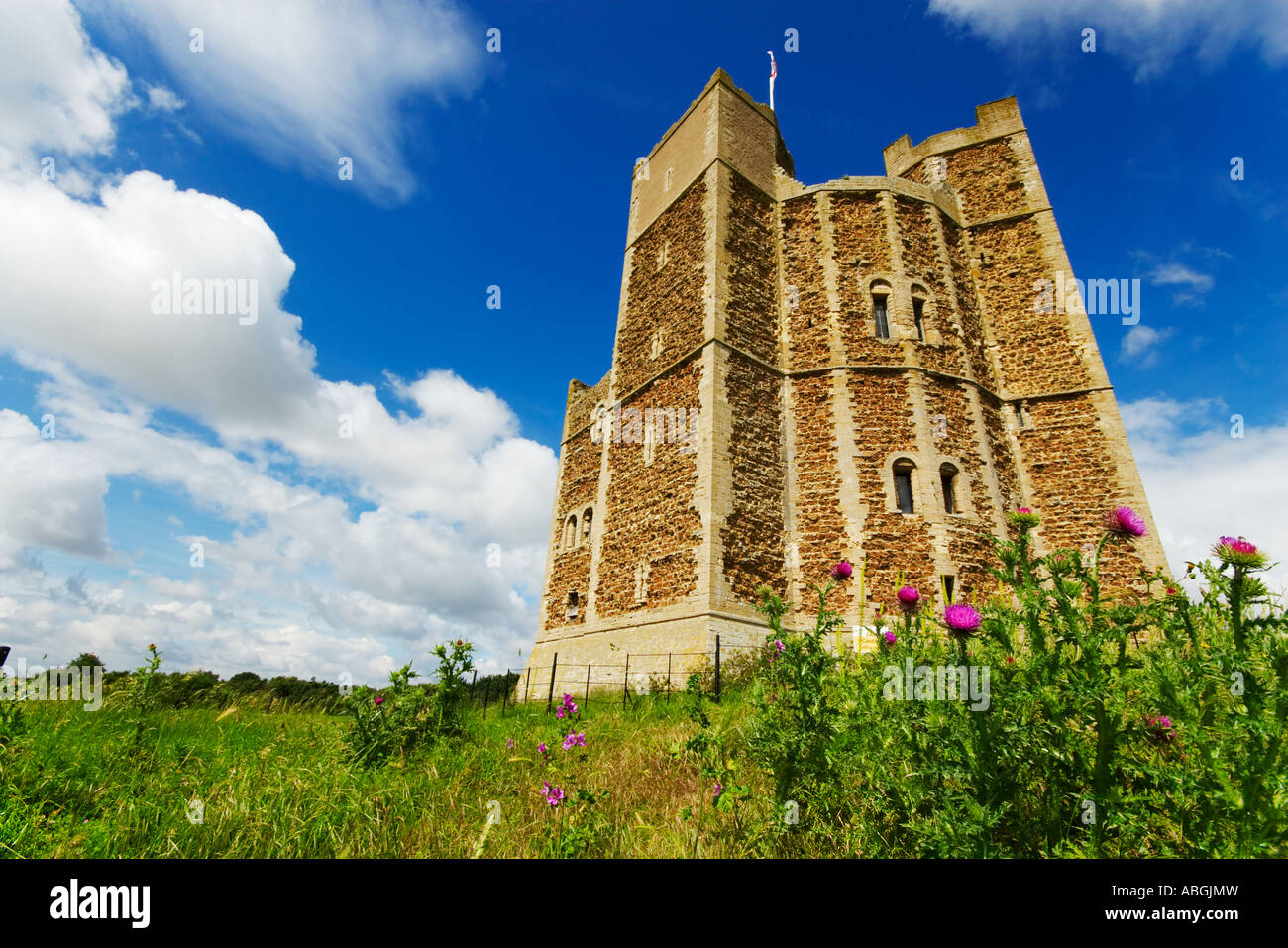 Orford Castle Suffolk Stock Photo - Alamy