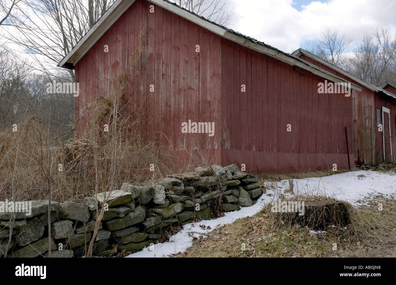 Old New England Barns Stock Photo 7365079 Alamy