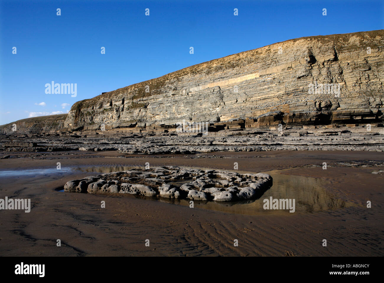 South Glamorgan Heritage Coast Stock Photo - Alamy