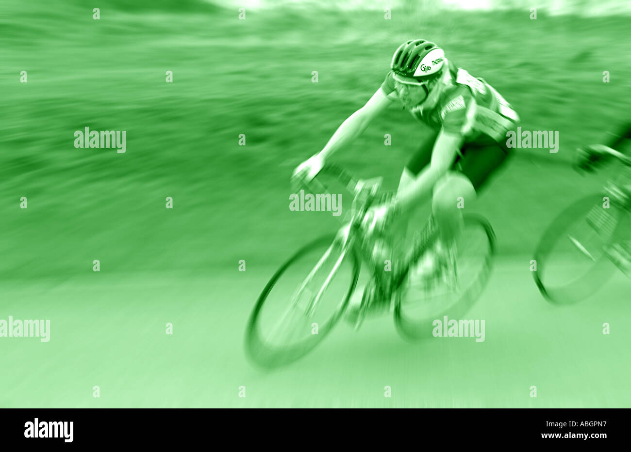 Racing cyclist Stock Photo