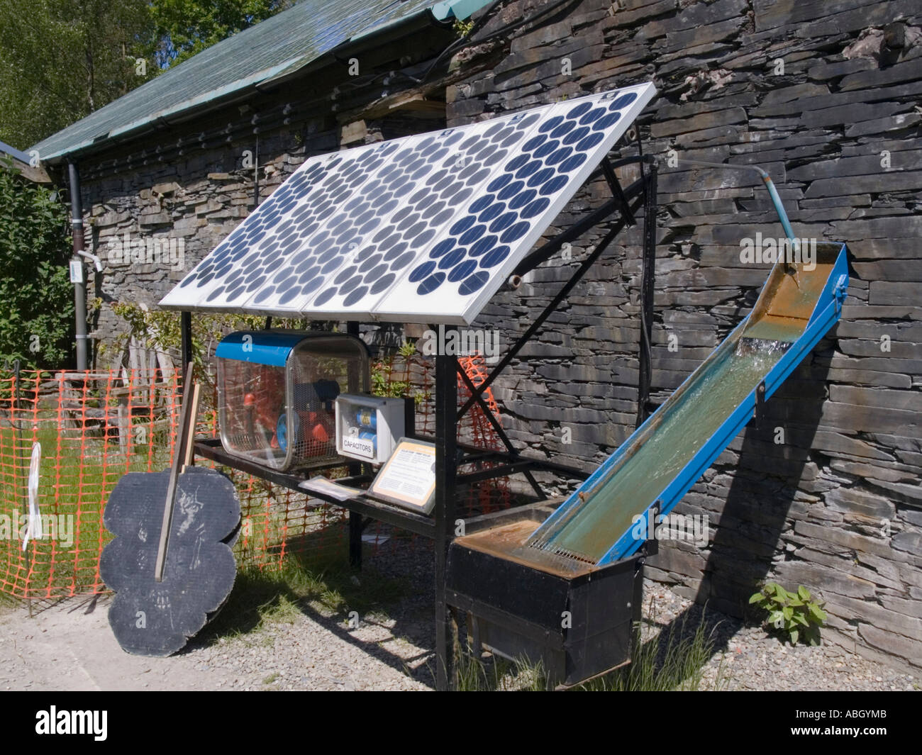 Centre for Alternative Technology solar power demonstration with
