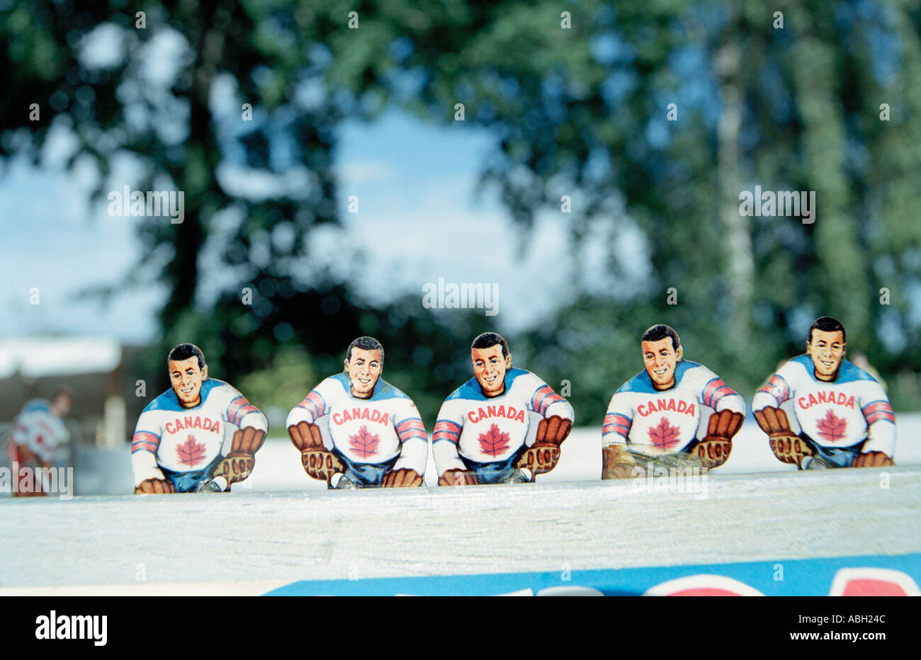 table hockey games Stock Photo Alamy
