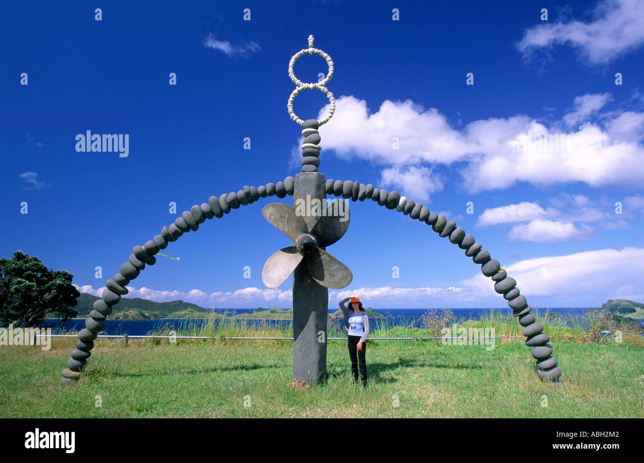 Rainbow Warrior Memorial Matauri Bay Northland North Island New Zealand