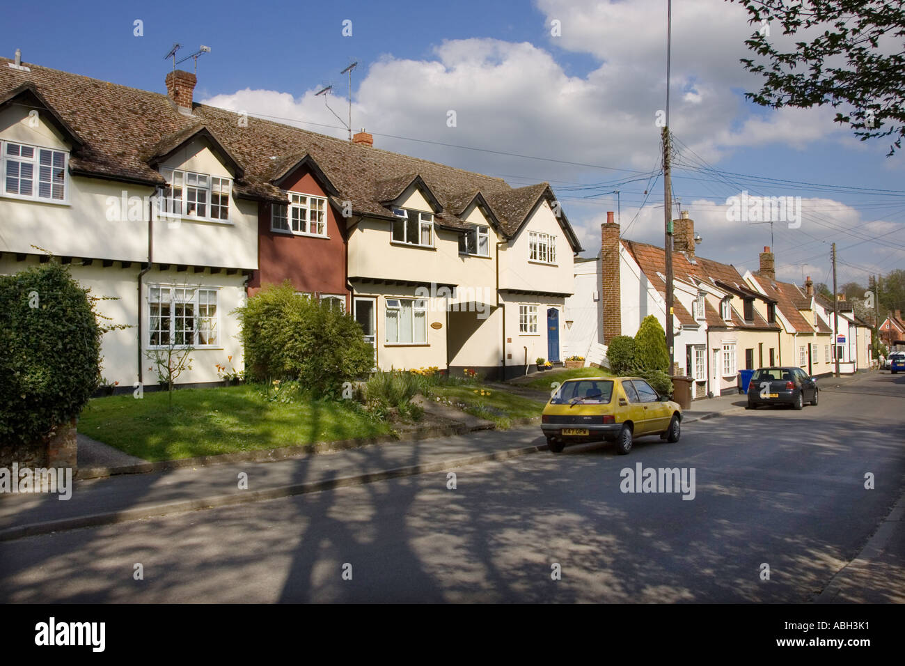 Pakenham village, Suffolk, UK Stock Photo Alamy