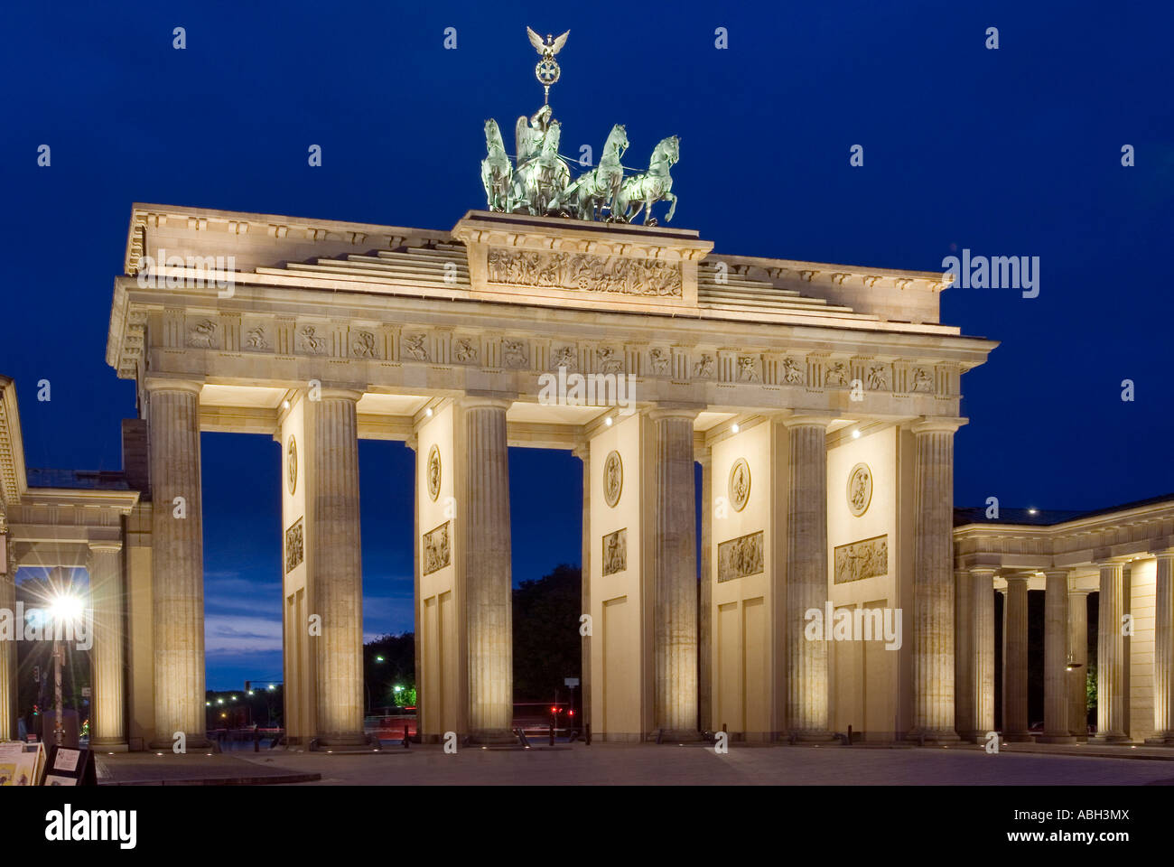 Brandenburger Tor Brandenburg Gate Berlin Germany Europe Stock Photo