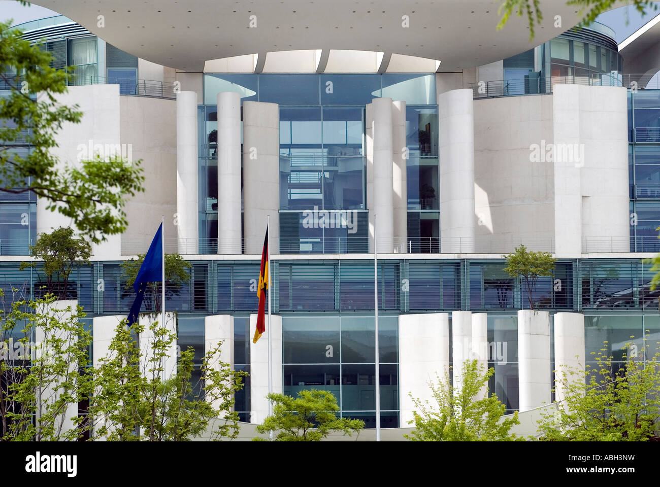 Office of the Federal Chancellor in Berlin Germany Stock Photo