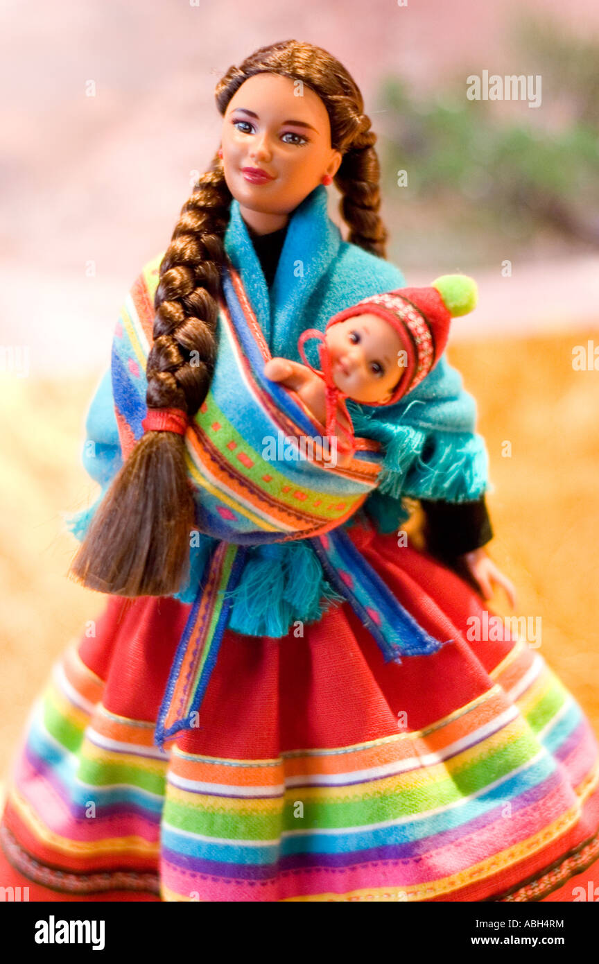 Peruvian Barbie doll - Mattel Barbie ethnic fashion doll, Peru Stock Photo  - Alamy